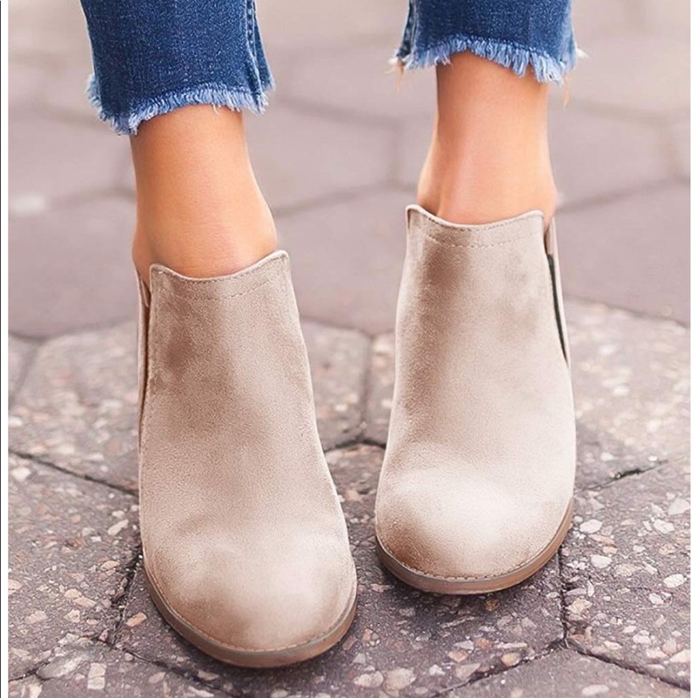 Khaki Bootie